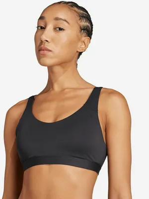 Топ бра спортивный Adidas, черный, арт. JL5491A01