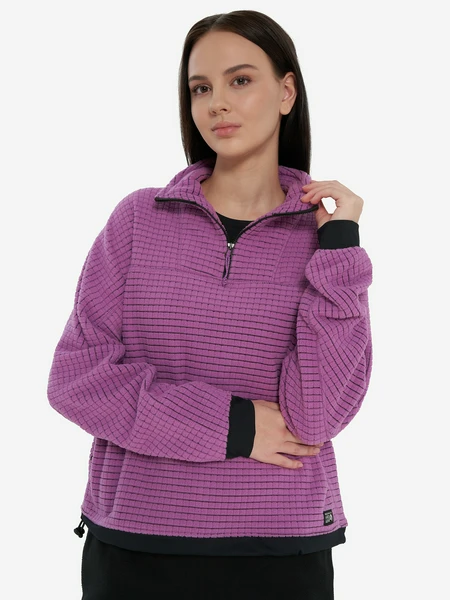 Свитшот Mountain Hardwear Summit Grid Big Grid Half Zip, розовый, арт. 25269