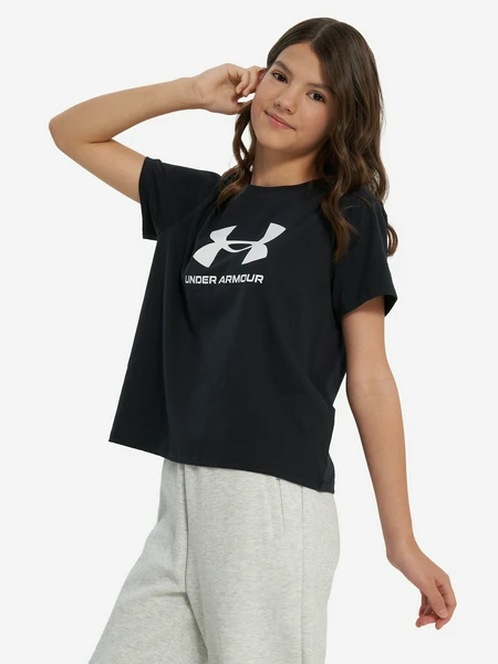 Футболка Under Armour Big Logo, черный, арт. 1389756u0f-001