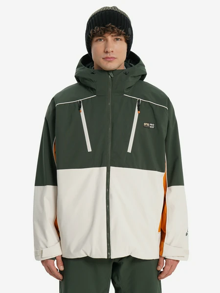 Куртка утепленная мужская Protest Elgin, зеленый, арт. 25342