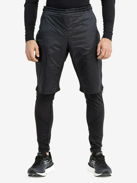 Мужские утепленные шорты Moaxsport Royal, черный, арт. mx364241m57-10000