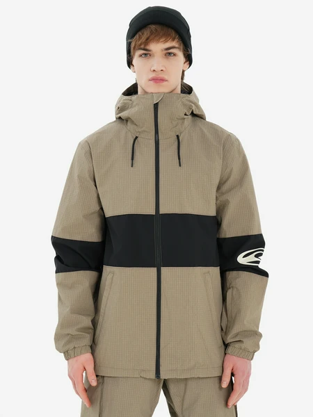 Легкая куртка мужская Quiksilver High In The Hood, бежевый, арт. 25358
