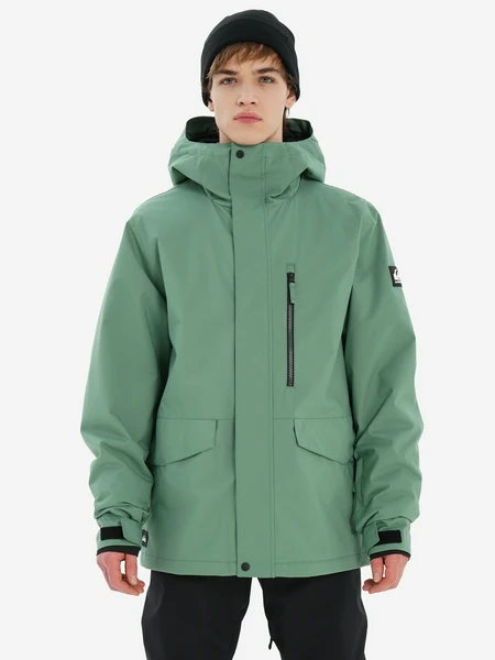 Куртка утепленная Quiksilver Mission Solid, зеленый, арт. 25360