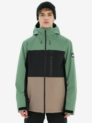 Куртка утепленная Quiksilver Sycamore Block, зеленый, арт. EQYTJ03503Q02-GND0