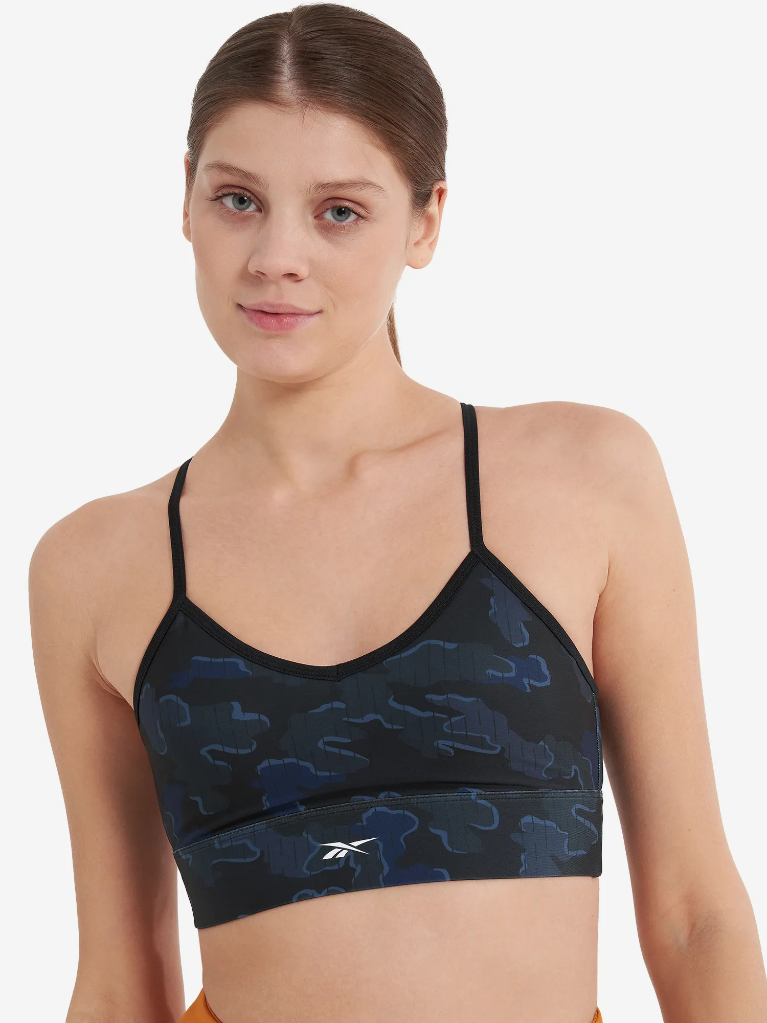 Спортивный топ-бра Reebok Train, черный, арт. 100075418r00-.