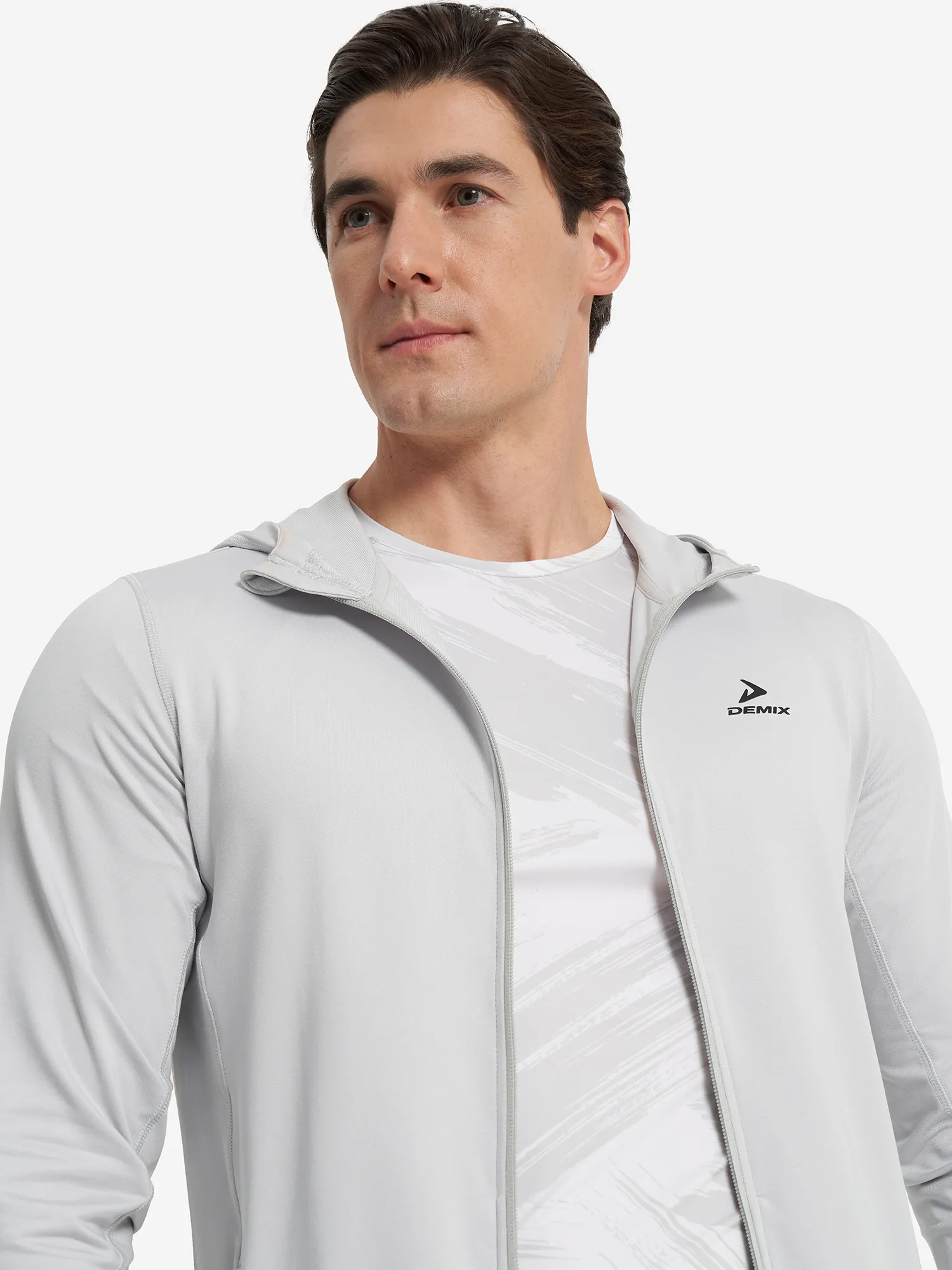 Толстовка мужская Demix, серый, арт. 129461dmx-95