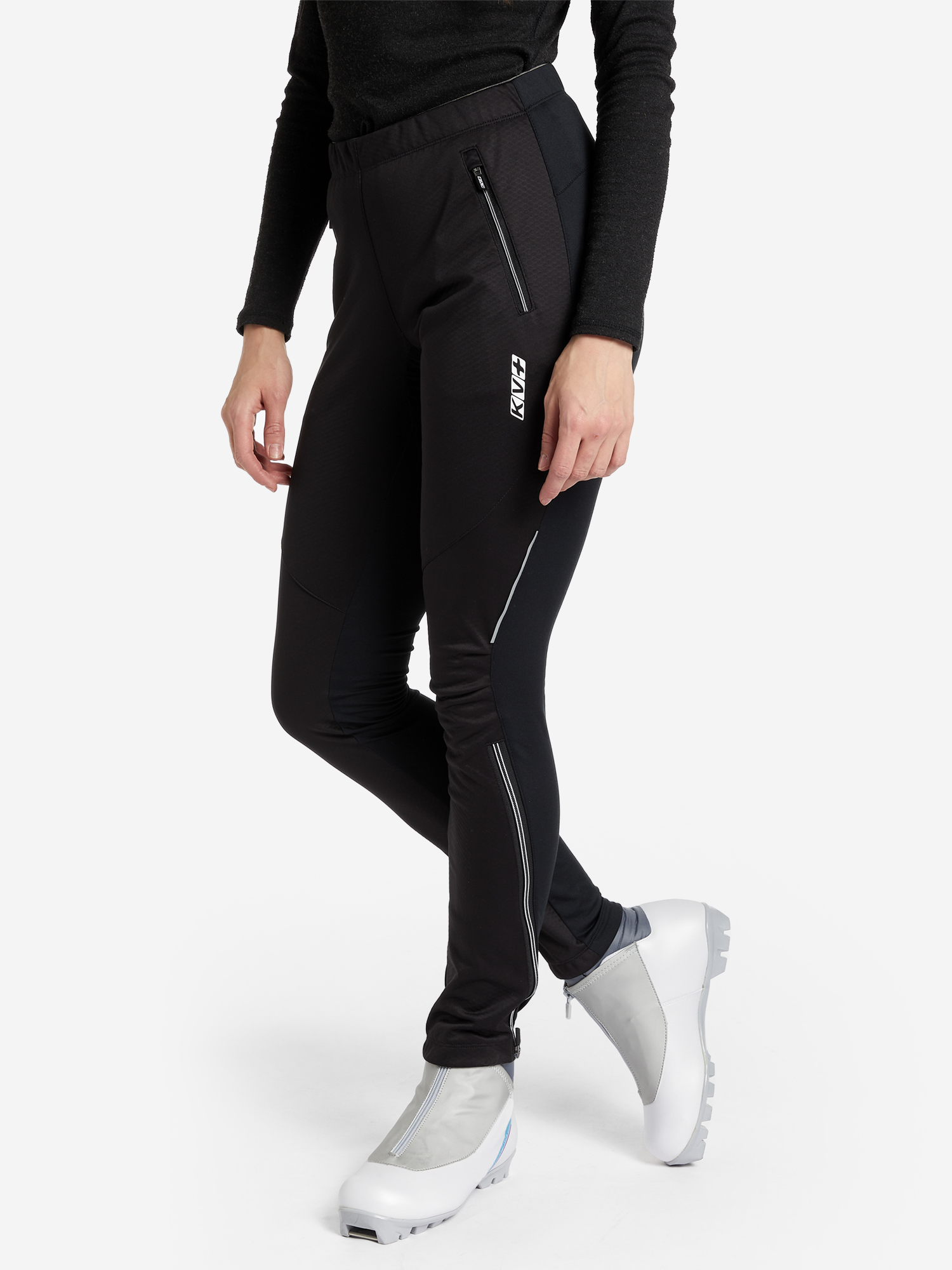 Брюки софтшелл женские KV+ Tornado, черный, арт. 22v108k1c-1