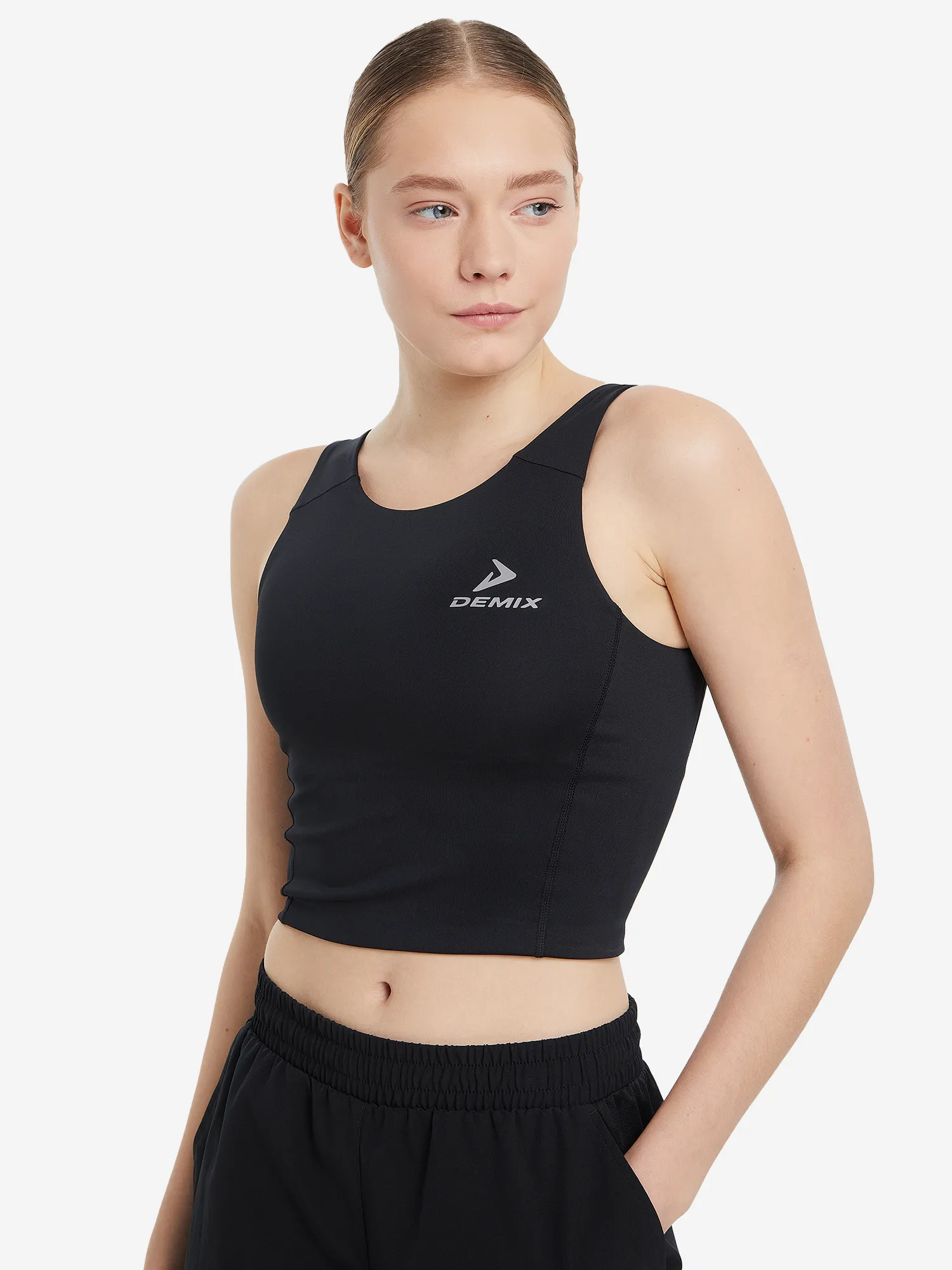 Майка женская Demix, черный, арт. 125897dmx-99