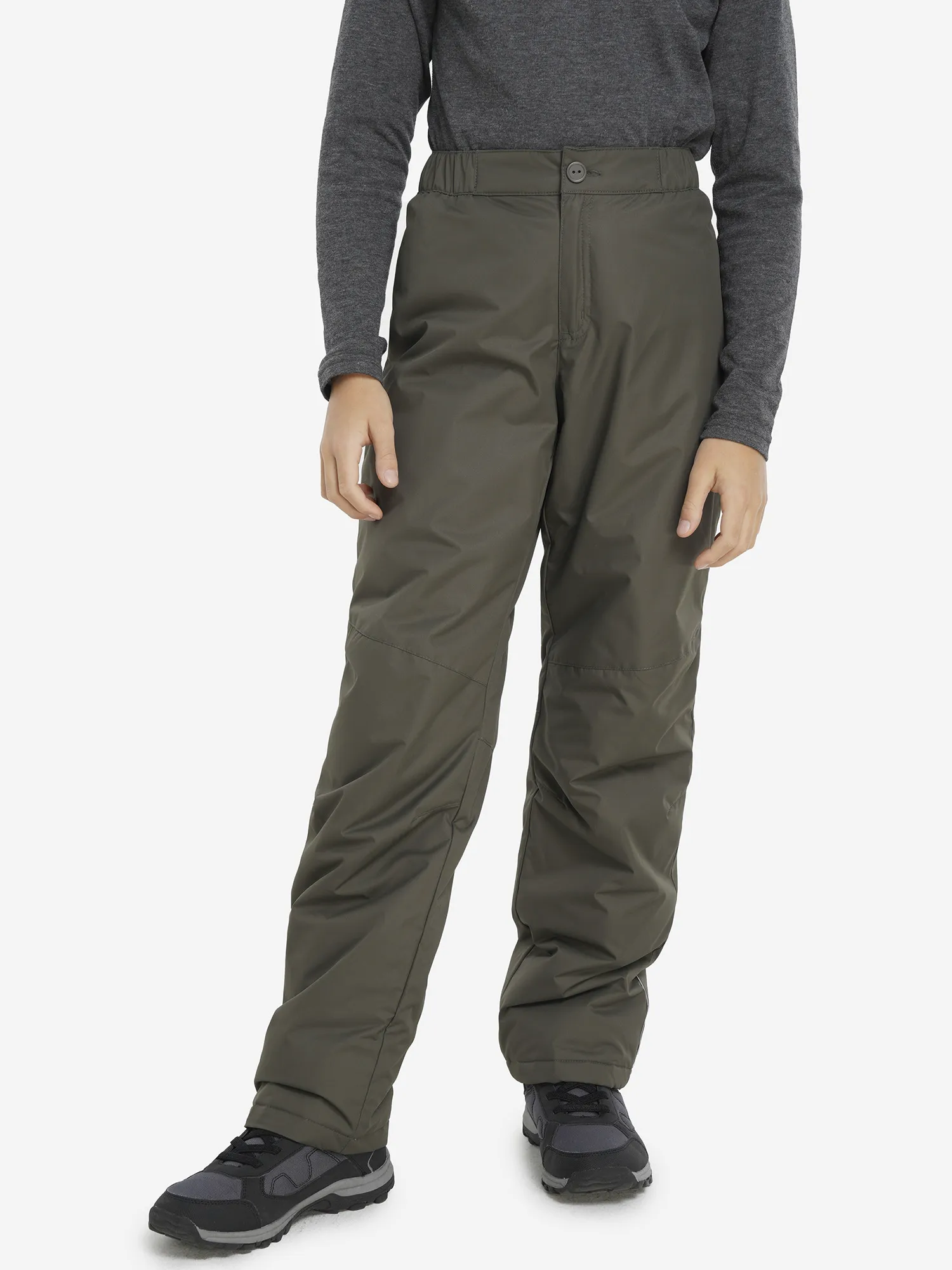 Брюки утепленные, коричневый, арт. 124487out-t4