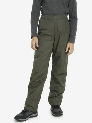 Брюки утепленные, коричневый, арт. 124487