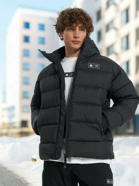 Пуховик Kappa Alce, черный, арт. 25459