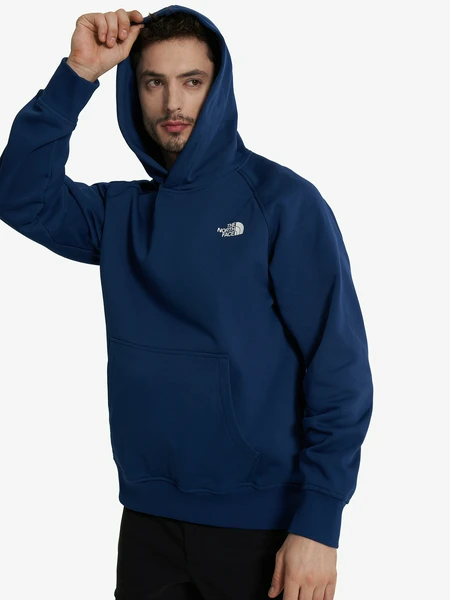 Худи The North Face Raglan Box Nse, синий, арт. nf0a89f9h4b1t1k-.
