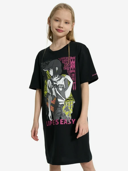 Платье для девочек Demix, черный, арт. 134102dmx-99