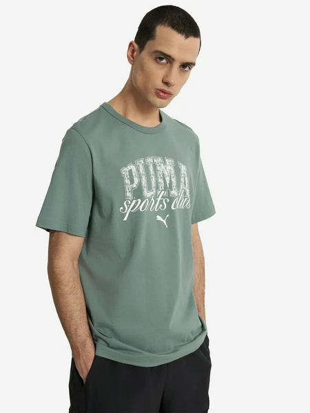 Футболка PUMA Classic Graphic, зеленый, арт. 684643p0p-30