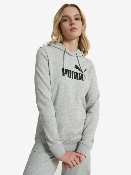 Худи PUMA Ess No. 1 Logo, серый, арт. 682390p0p-04