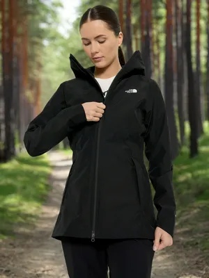 Куртка мембранная The North Face Hikesteller, черный, арт. NF0A3BVIJK31T1K