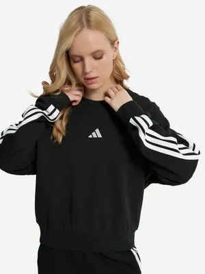 Свитшот женский Adidas, черный, арт. JE0016A01