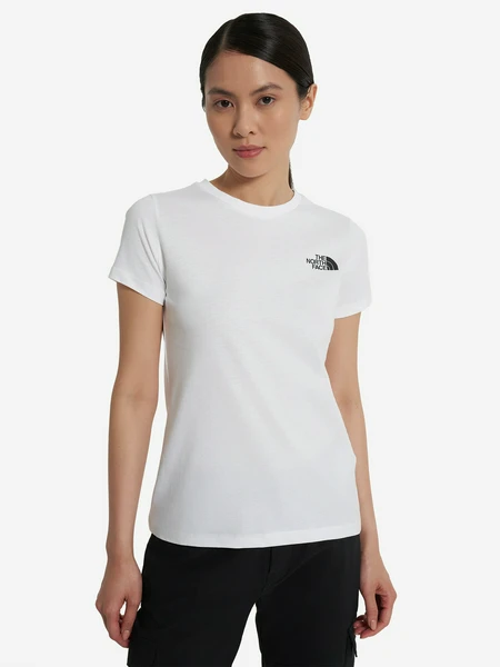 Футболка The North Face Box Nse Slim, белый, арт. nf0a87nmfn41t1k-.