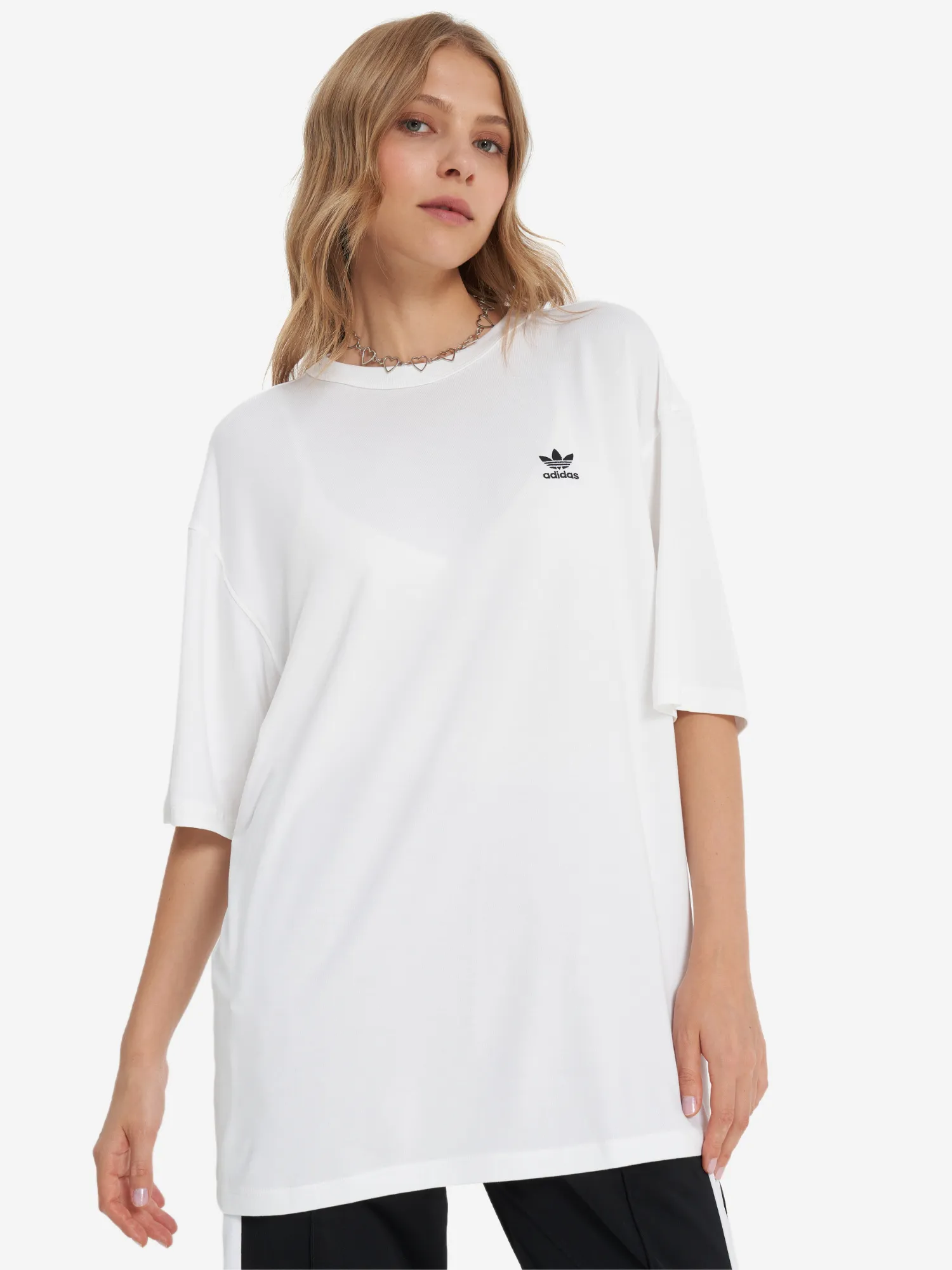 Футболка Adidas Trefoil Essentials, белый, арт. ir8064a01-.