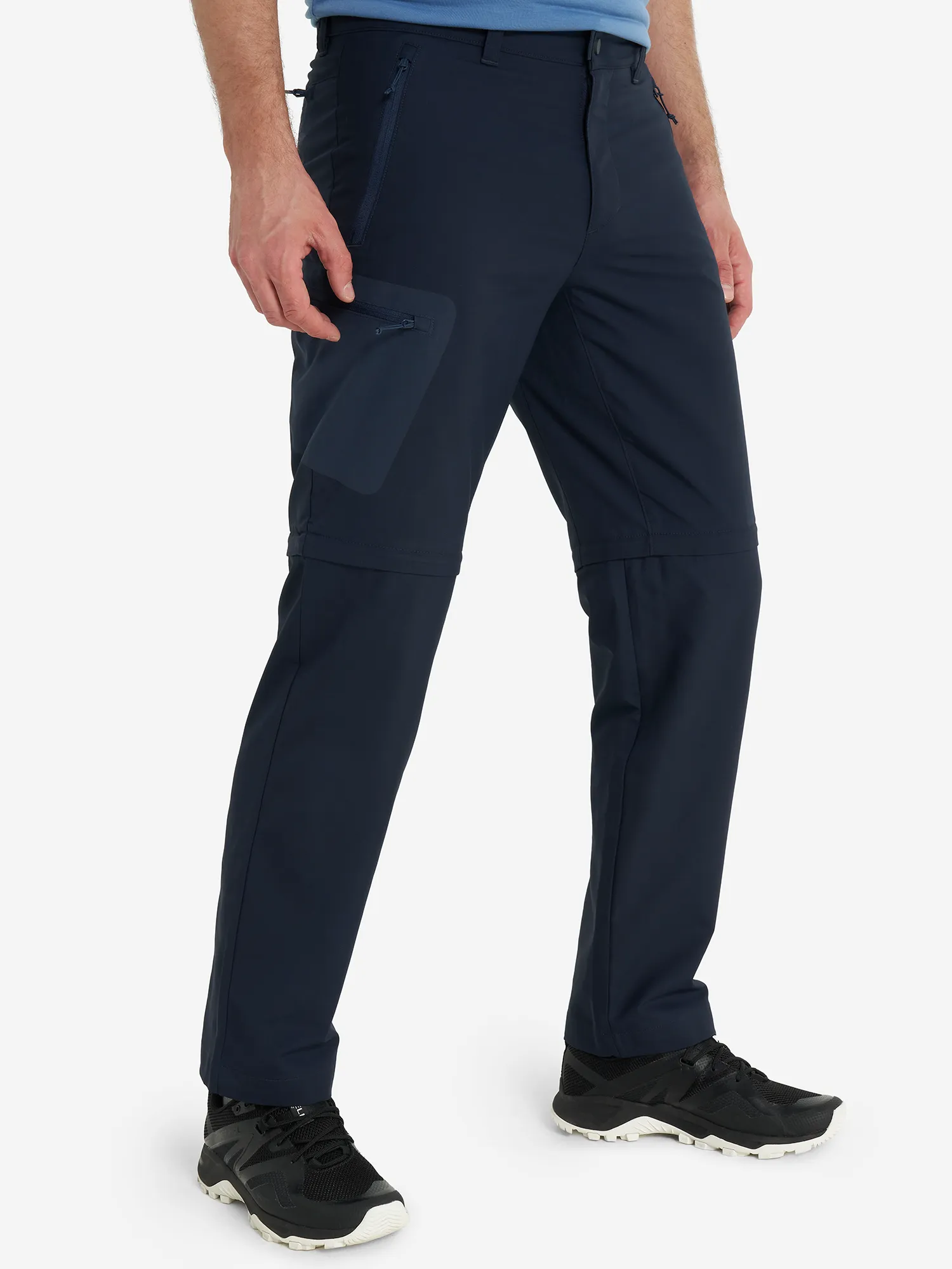 Брюки Jack Wolfskin Active Track, синий, арт. 1508241j01-1010