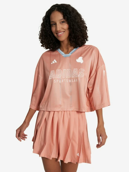 Футболка Adidas, розовый, арт. jg4095a01-.