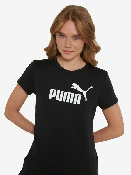 Футболка PUMA Ess No. 1 Logo, черный, арт. 682370p0p-01