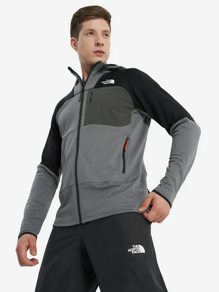 Толстовка The North Face Stormgap Powergrid, серый, арт. nf0a87j7rpi1t1k-.