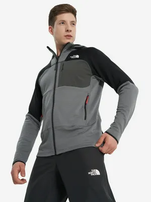 Толстовка The North Face Stormgap Powergrid, серый, арт. NF0A87J7RPI1T1K