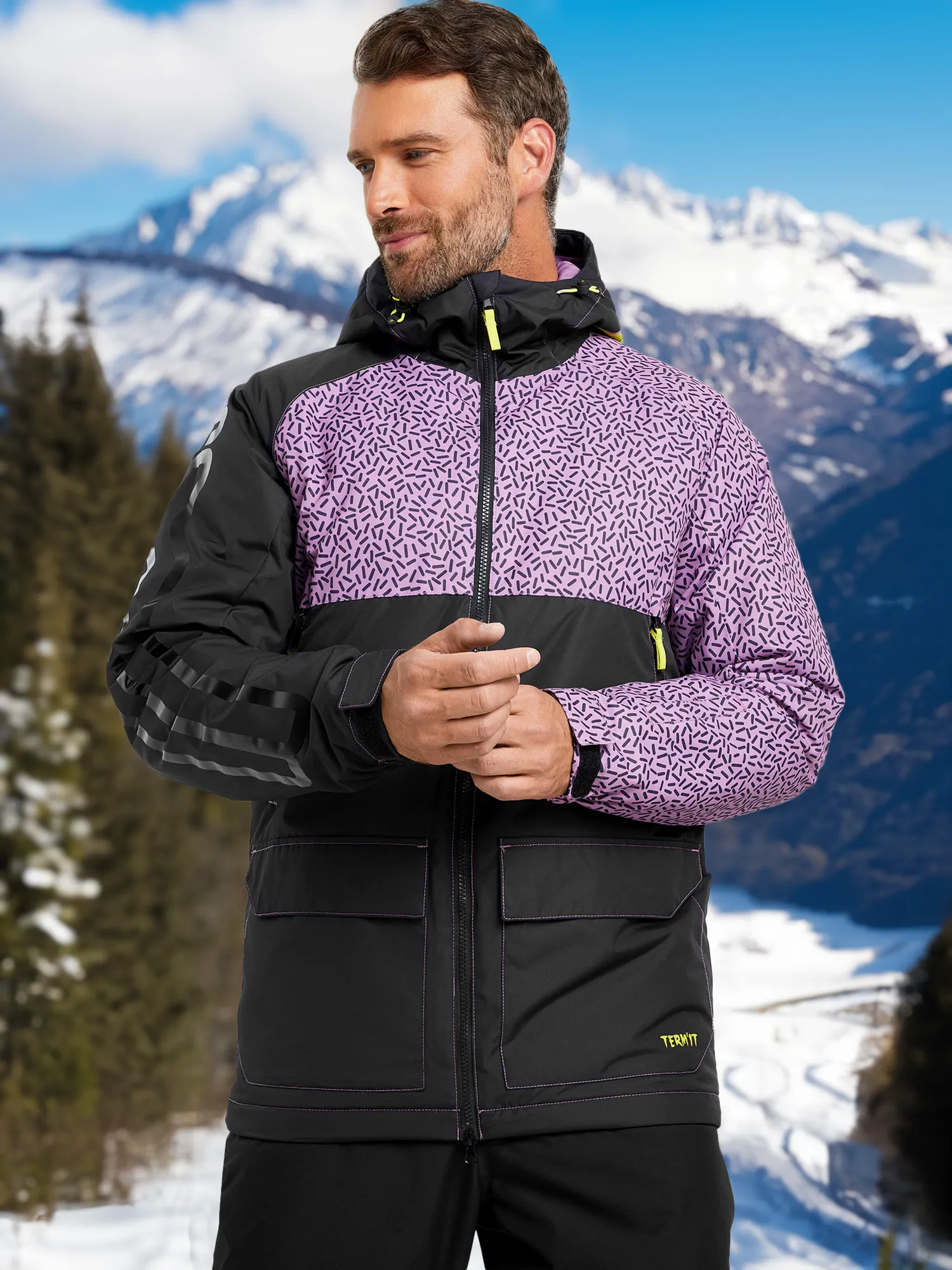 Куртка утепленная Termit, черный, арт. 124817trt-bl