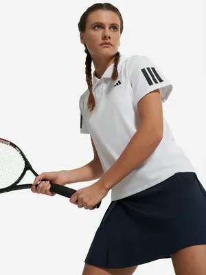 Женское поло adidas Club Polo, белый, арт. JP1801A01