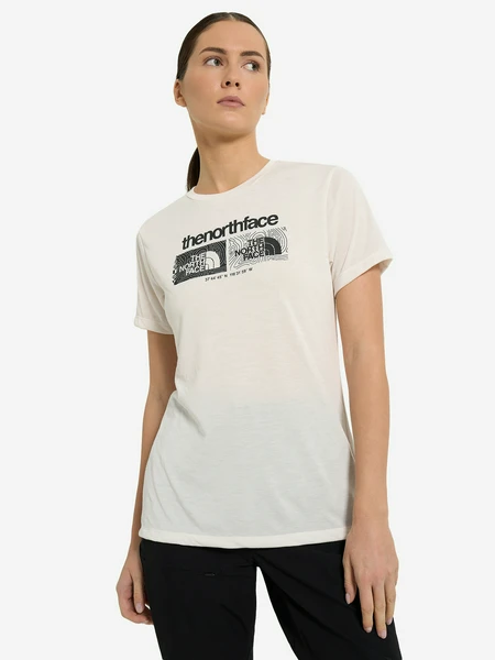 Футболка The North Face Foundation, бежевый, арт. nf0a8brzqli1t1k-.