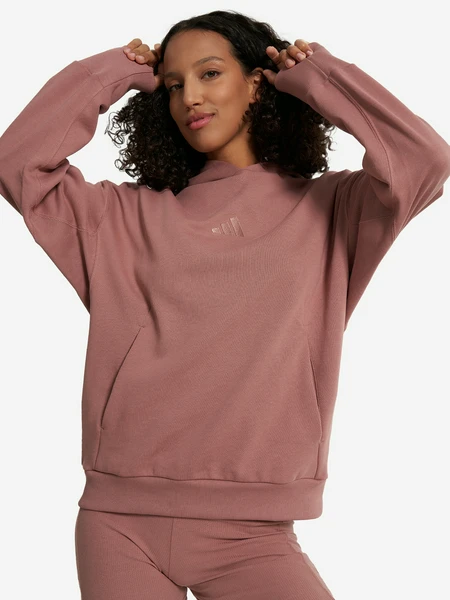 Худи женское Adidas, коричневый, арт. jd4716a01-.