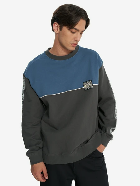 Свитшот Quiksilver Global Heat, серый, арт. 25628