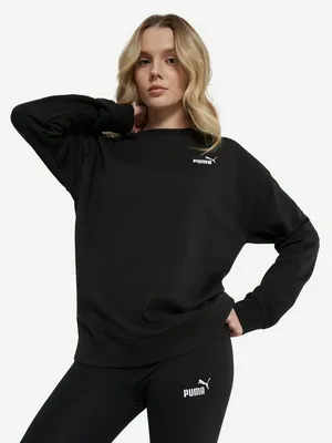 Свитшот PUMA Ess Small No. 1 Logo, черный, арт. 684975P0P-01