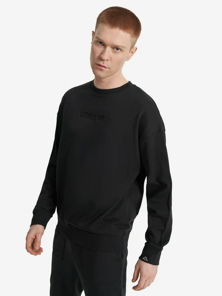 Мужской свитшот Kappa, черный, арт. 25646