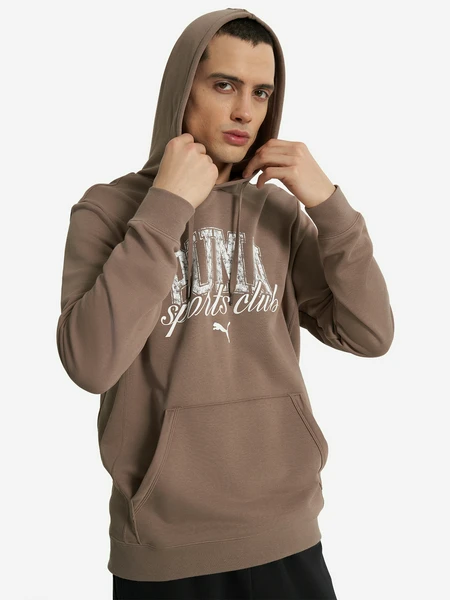 Худи PUMA, коричневый, арт. 684649p0p-93