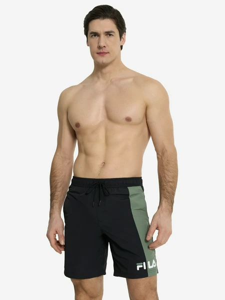 Шорты плавательные мужские FILA, черный, арт. 134157fla-bu