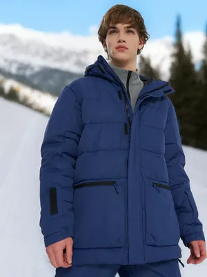 Мужской пуховик Termit, синий, арт. 138699TRT-Z4