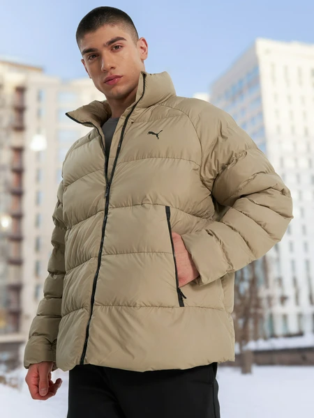 Пуховик PUMA Mono, коричневый, арт. 25738