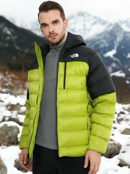 Пуховик The North Face Kalix, зеленый, арт. nf0a88sk5ot1t1k-.