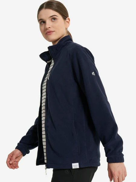 Джемпер флисовый женский Miska Plus II, синий, арт. cwa381c3d-7v1