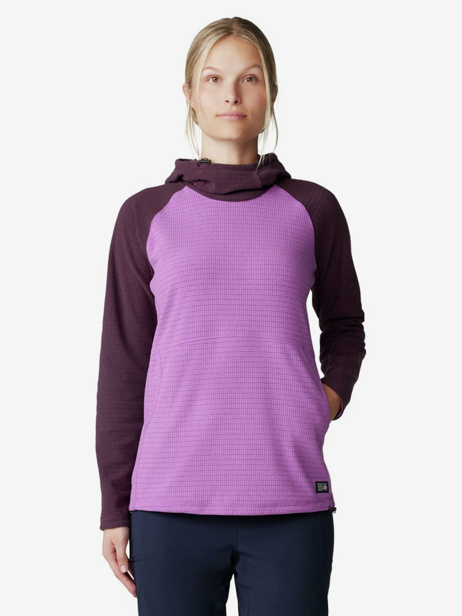 Худи женское Mountain Hardwear Summit Grid, фиолетовый, арт. 2019001mhw-537