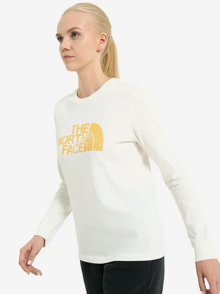 Лонгслив The North Face Seasonal Logo, бежевый, арт. nf0a89cuqli1t1k-.