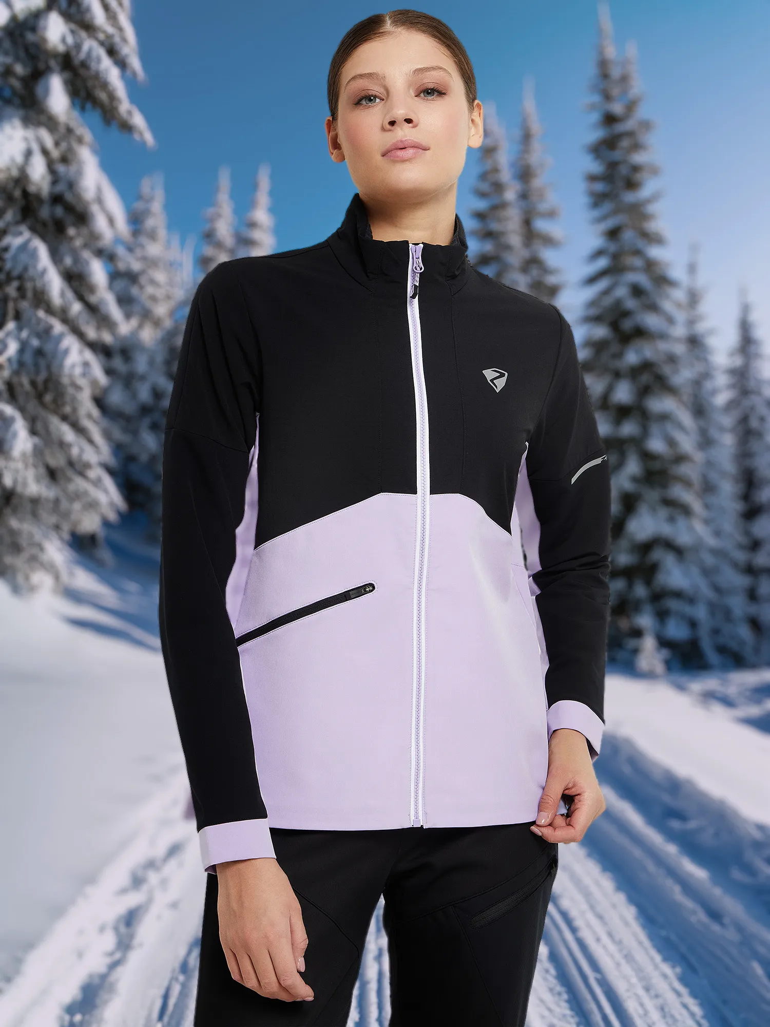 Куртка утепленная женская Ziener Nahla, черный, арт. 234195_smznr-12550