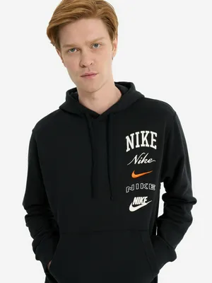 Худи мужское Nike Club, черный, арт. FN2634N06-010