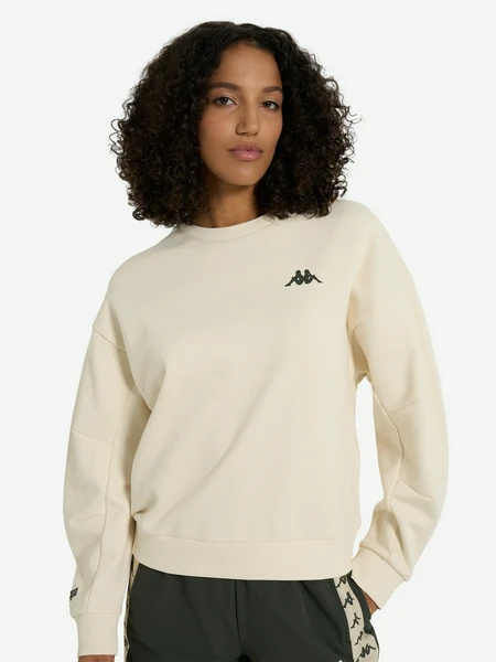 Свитшот Kappa, бежевый, арт. 25858