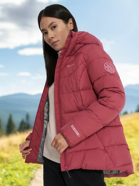 Пуховик Outventure, красный, арт. 25878