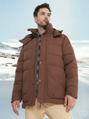 Пуховик Cordillero, коричневый, арт. 137206C37-T3