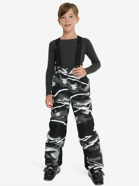 Брюки утепленные для мальчиков Glissade, черный, арт. 131839gsd-b1