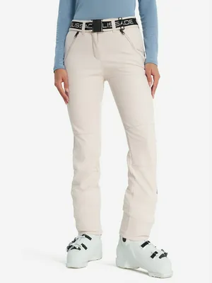 Брюки софтшелл женские Glissade, бежевый, арт. 138457GSD-T0